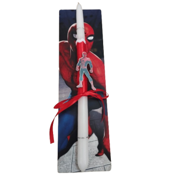 Spiderman candle