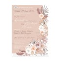 wedding & baptism invitation