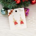 Christmas earrings