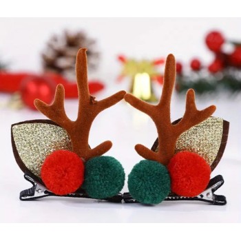 Christmas hair clip