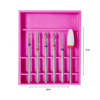 Nail drill set