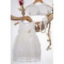 Christening outfit for a girl