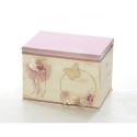 Baptism set for girls with the theme "Butterfly"