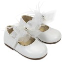 Vaptism shoes for girl