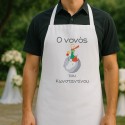 Baptism Apron Little Prince
