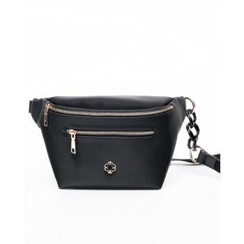 Waist black bag