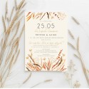 Wedding & baptism invitation