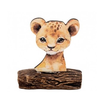 Favor box Pebble Lion