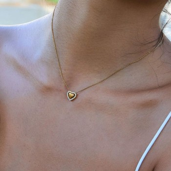 Steel necklace