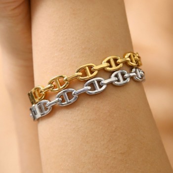 Steel bracelet