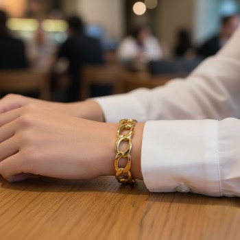 Steel bracelet