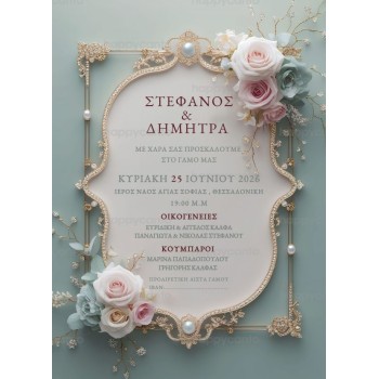 Wedding invitation