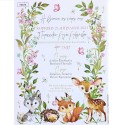 Invitation papyrus deer