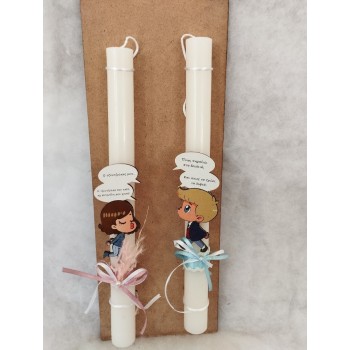 Pair candle set