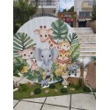 Στολισμός βάπτισης safari