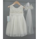 Christening outfit for a girl